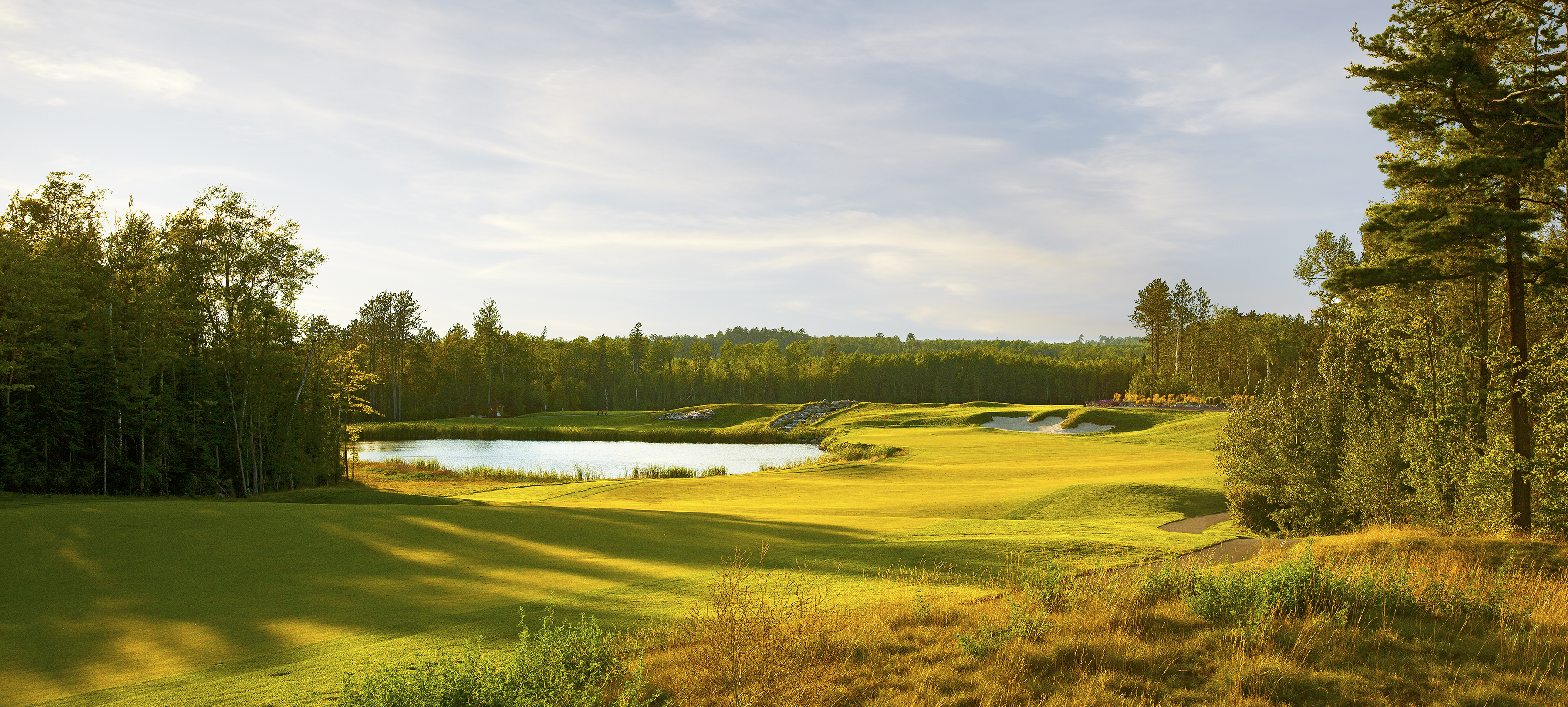 The Wilderness golf course at Fortune Bay Resort Casino, Lake Vermilion